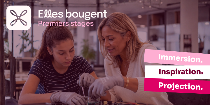 Premier stage par Elles bougent